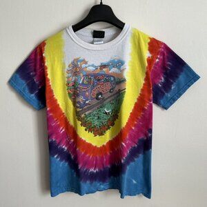 Vintage 2000 Grateful Dead Tie Dye T-Shirt Summer Tour 1994 Van Art - L